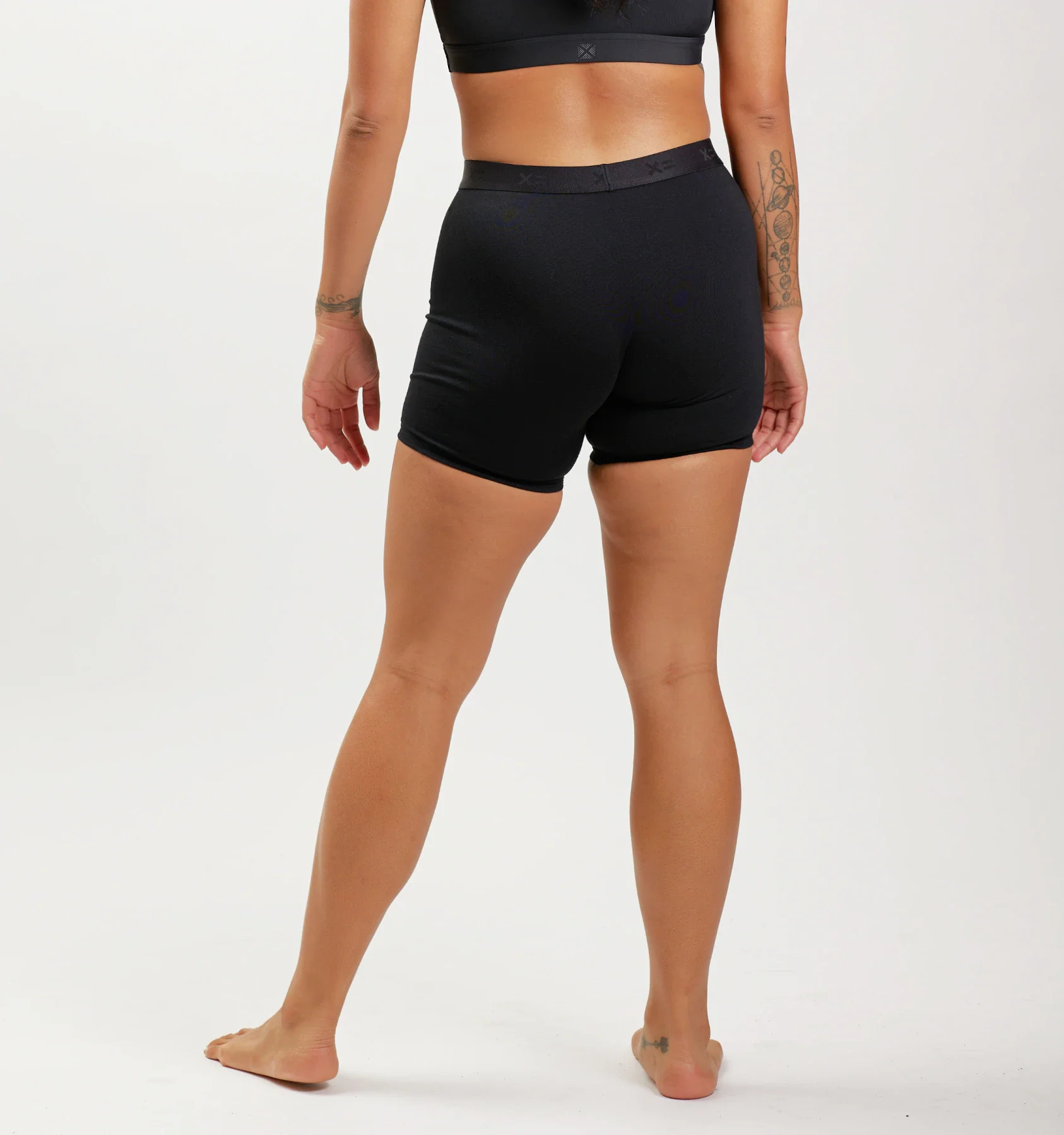 6" Fly Boxer Briefs - X= Black - Image 4