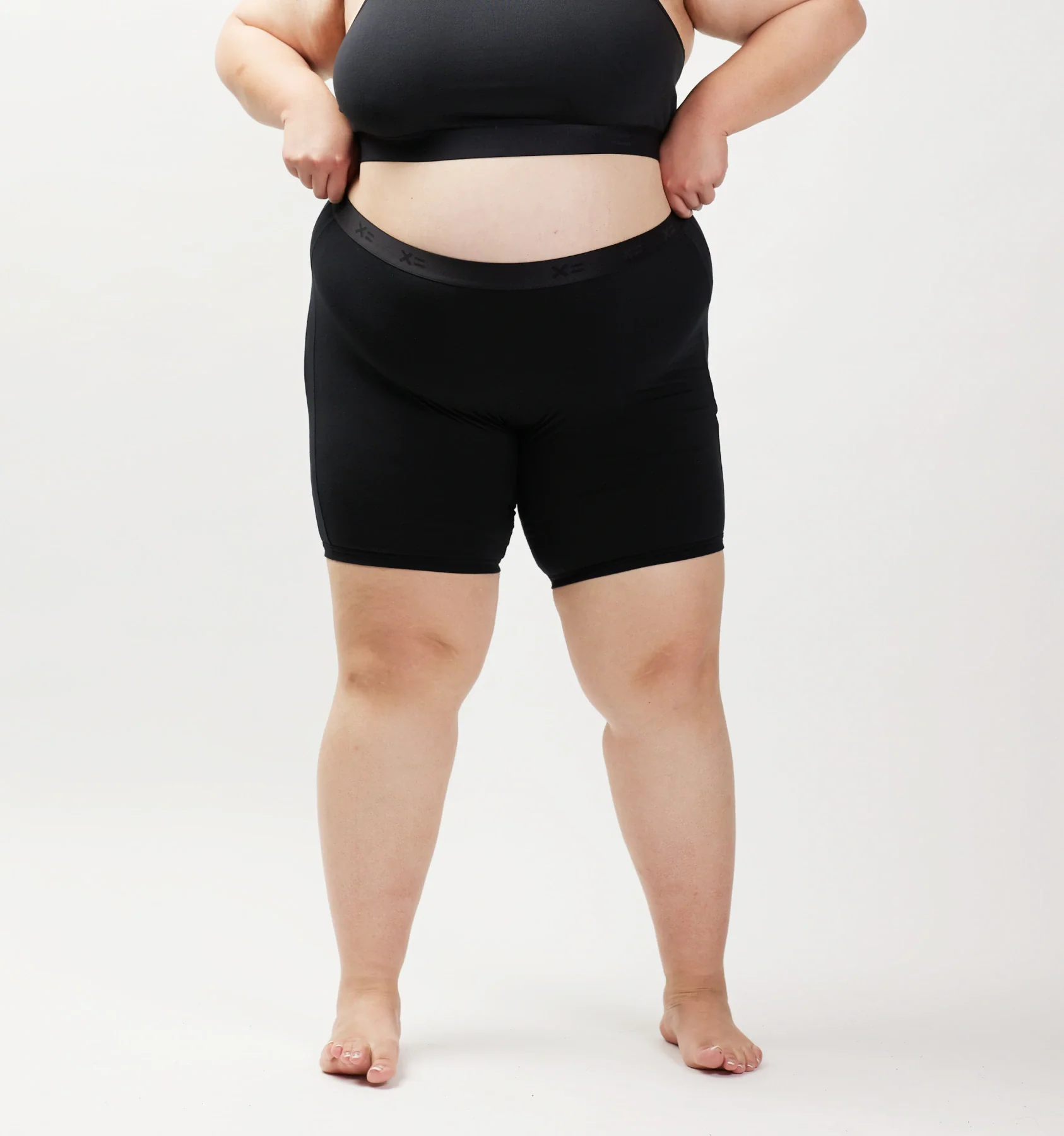 9" Boxer Briefs 3-Pack - X= Black - Image 4
