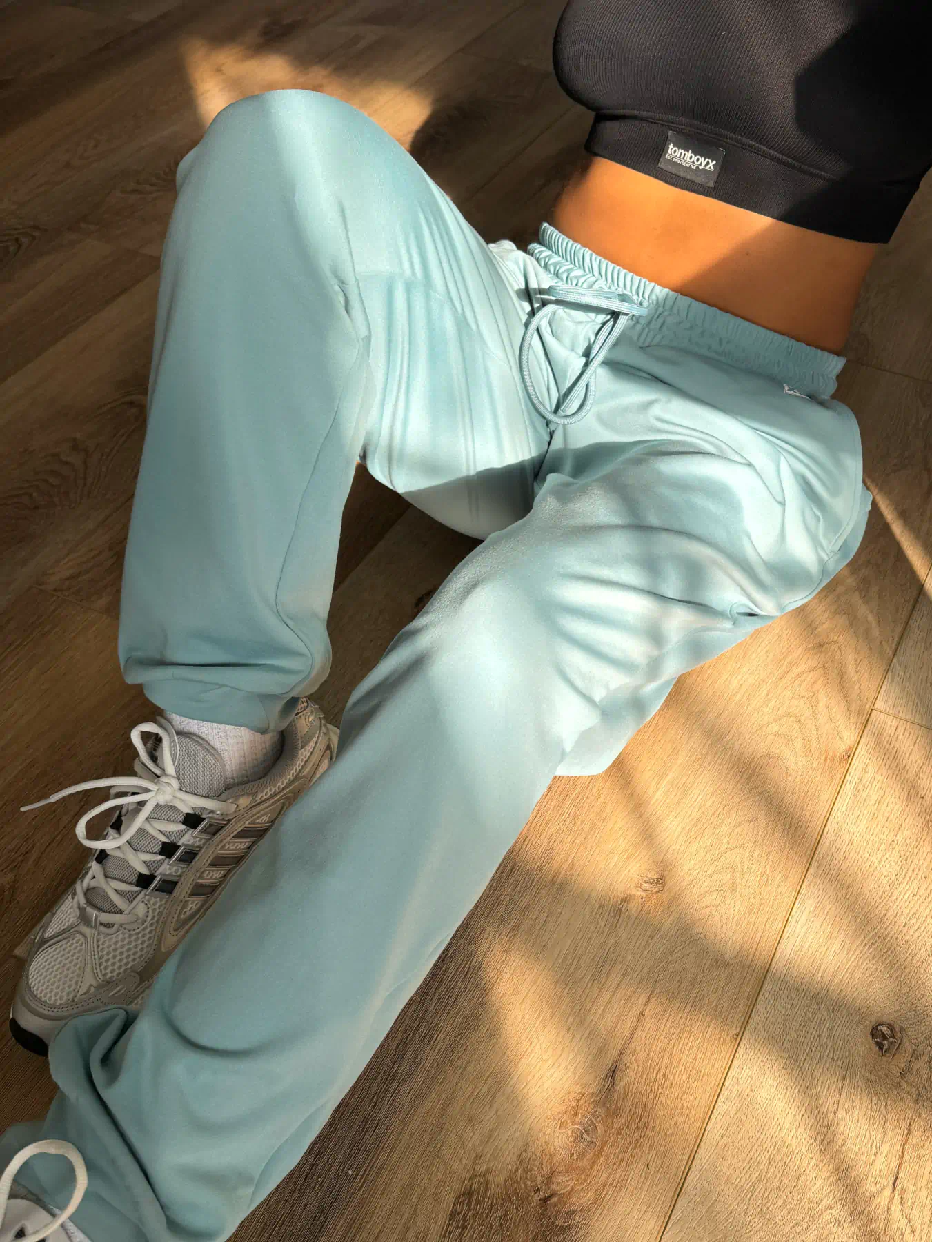 Cozy Luxe Fitted Jogger - Black - Image 3