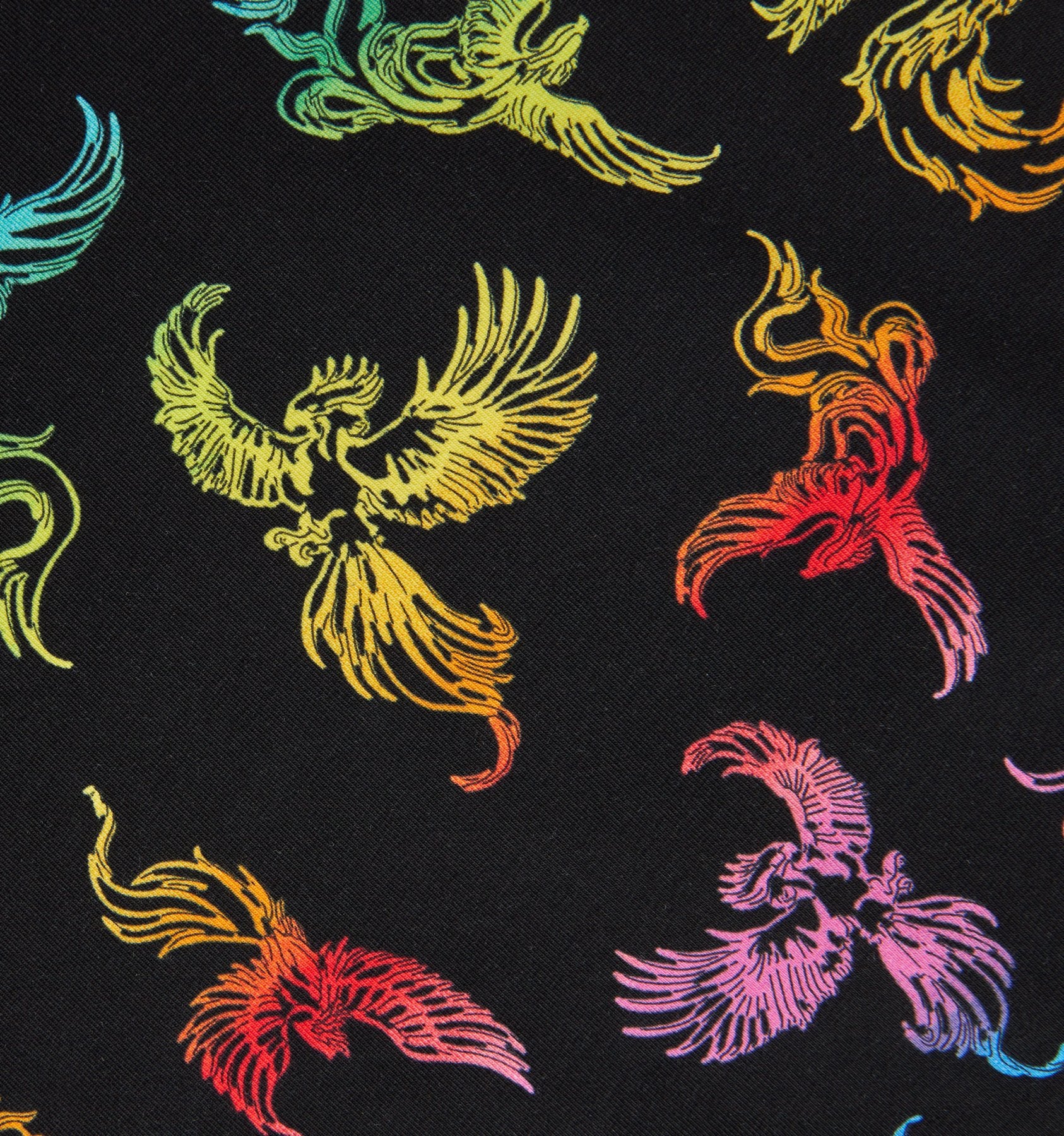 Racerback Soft Bra - Rainbow Phoenix - Image 3