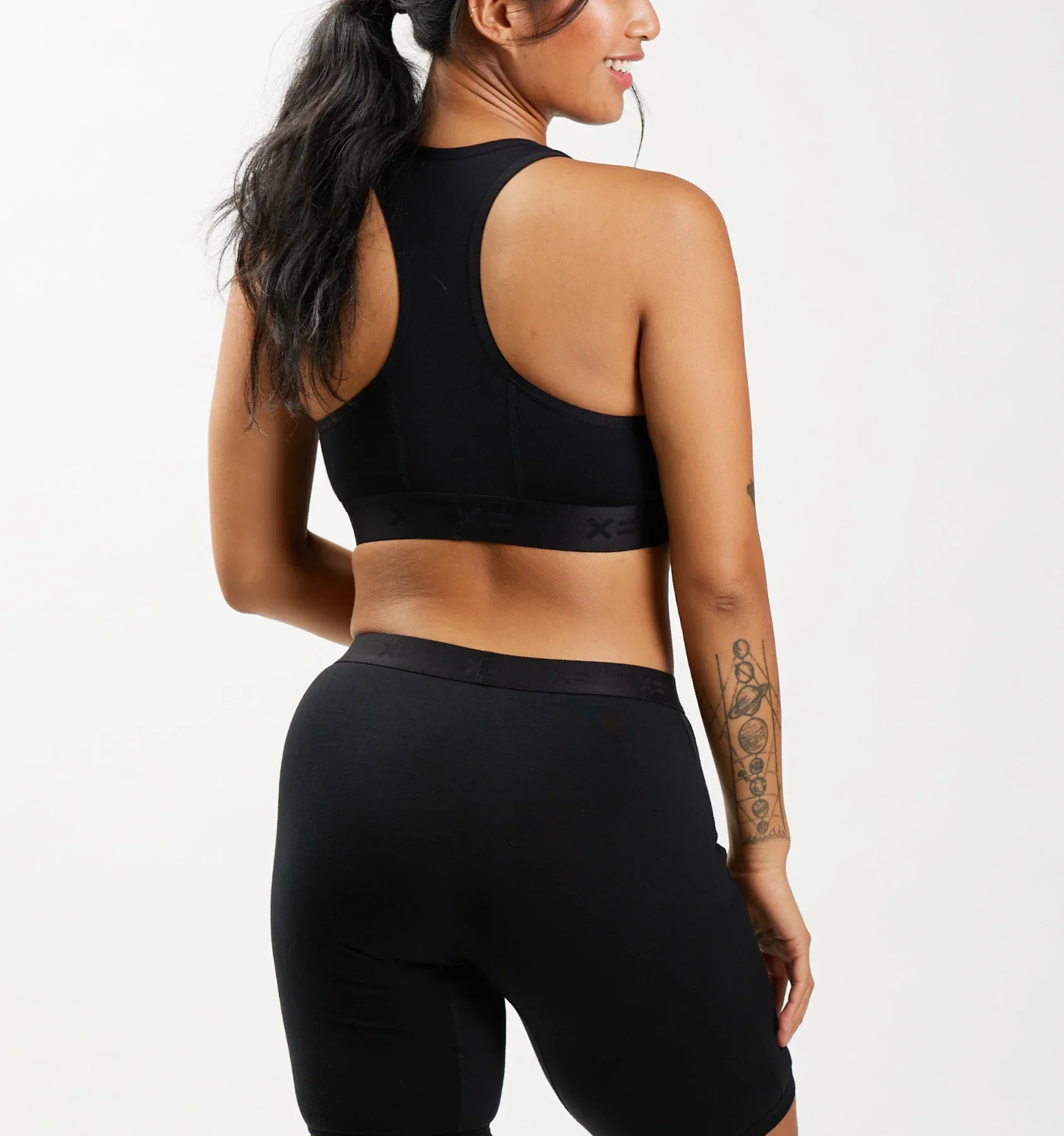 Racerback Soft Bra - Progress Pride Stripes - Image 5