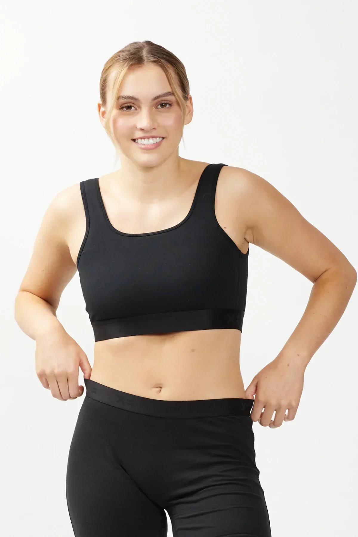 Straight Up Soft Bra - Black X= Rainbow - Image 3