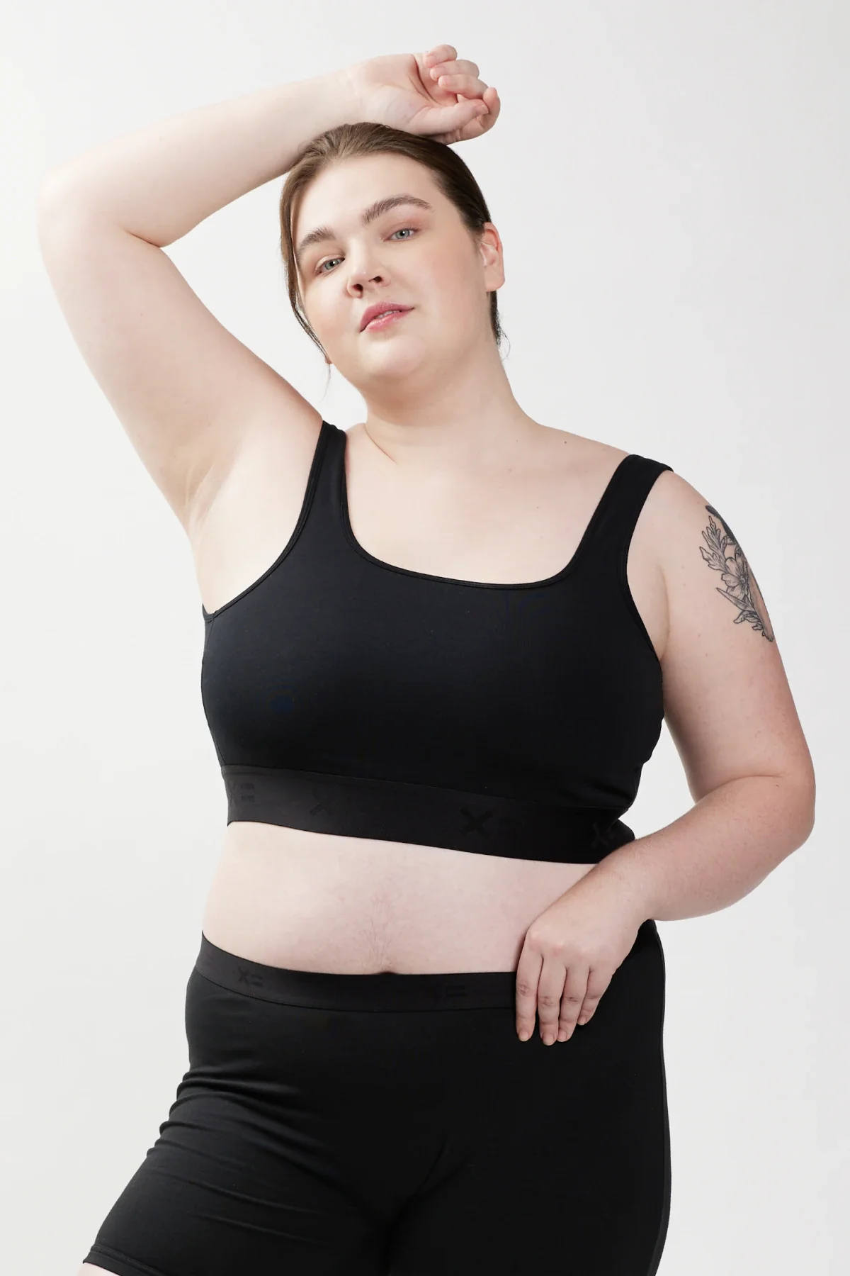 Straight Up Soft Bra - X= Black - Image 6