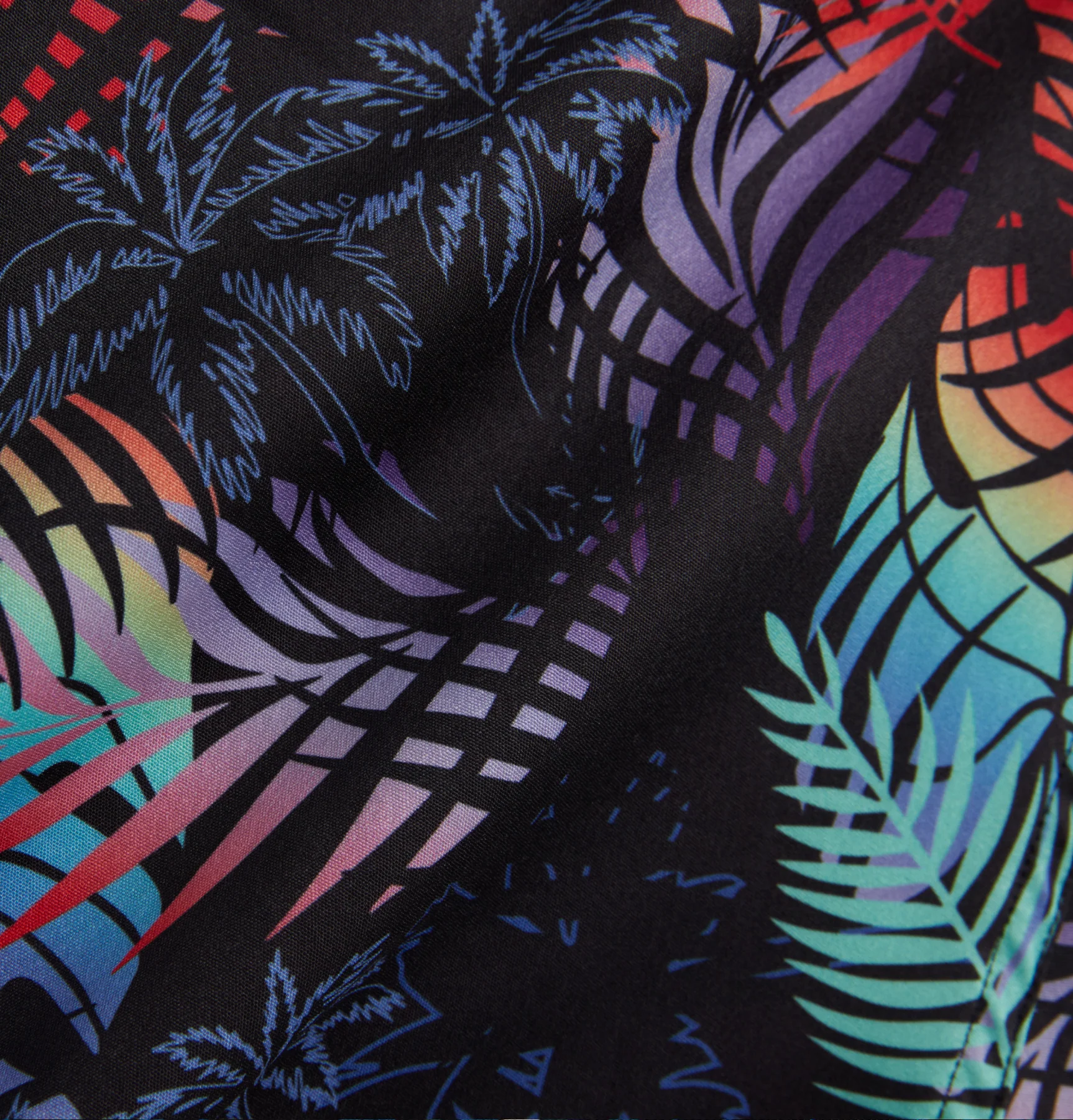 Swim 9" Shorts with Pocket - Palm Dreams - Image 4